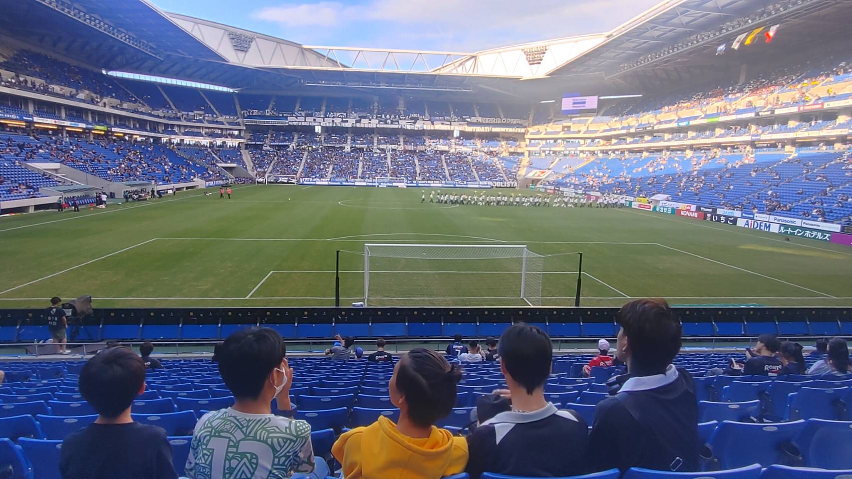 熱狂の、ガンバ大阪サッカー観戦！